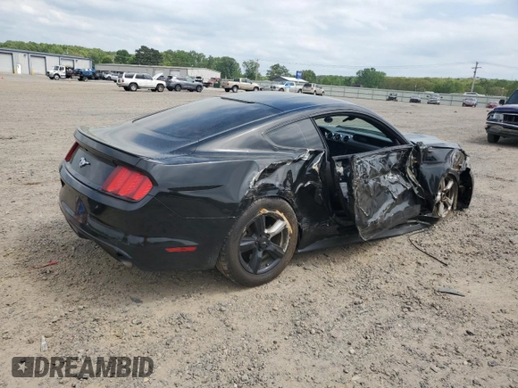 2015 Ford Mustang EcoBoost with VIN 1FA6P8TH7F5385449, listed as a Copart auction lot 53570555 with 86,541 mi miles and Salvage title. Bid and sale history available at DreamBid. Image 3.