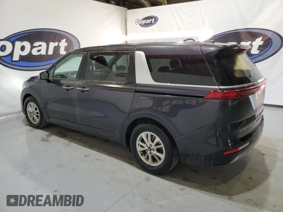 2022 Kia Carnival LXS with VIN KNDNB4H35N6123982, listed as a Copart auction lot 88474285 with 26,301 mi miles and Clean Title. Bid and sale history available at carsss.com. Image 2.