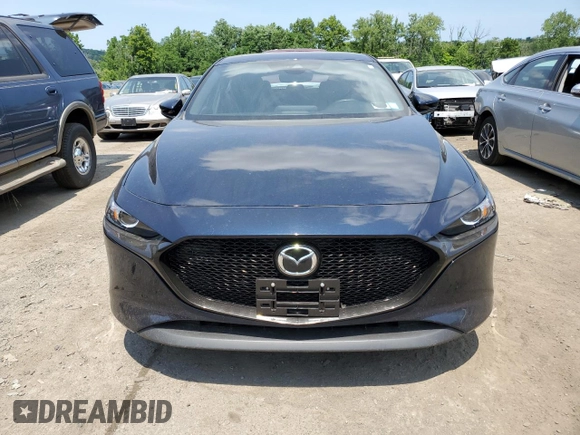 2021 Mazda Mazda3 Hatchback Preferred with VIN JM1BPBLL7M1344348, listed as a Copart auction lot 62594054 with 37,501 mi miles and Salvage Title. Bid and sale history available at carsss.com. Image 5.