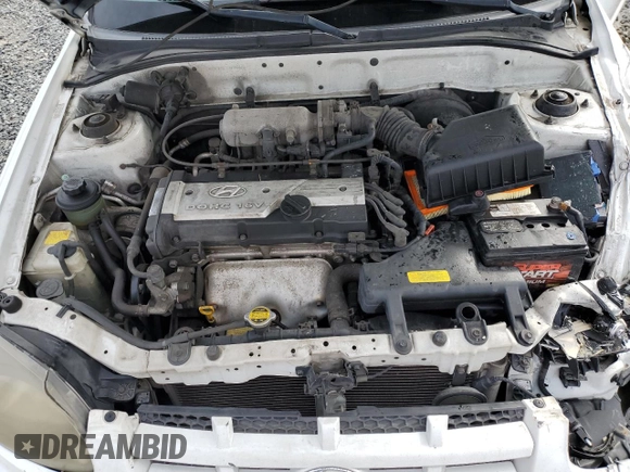 2003 Hyundai Accent GL with VIN KMHCG45C63U485420, listed as a Copart auction lot 48251265 with 139,179 mi miles and Salvage Title. Bid and sale history available at carsss.com. Image 12.