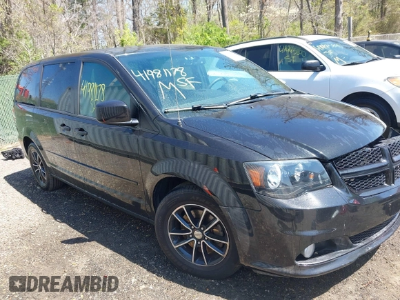 2016 Dodge Grand Caravan SXT with VIN 2C4RDGCG2GR118242, listed as a IAAI auction lot 41981178 with 150,586 mi miles and . Bid and sale history available at DreamBid. Image 1.