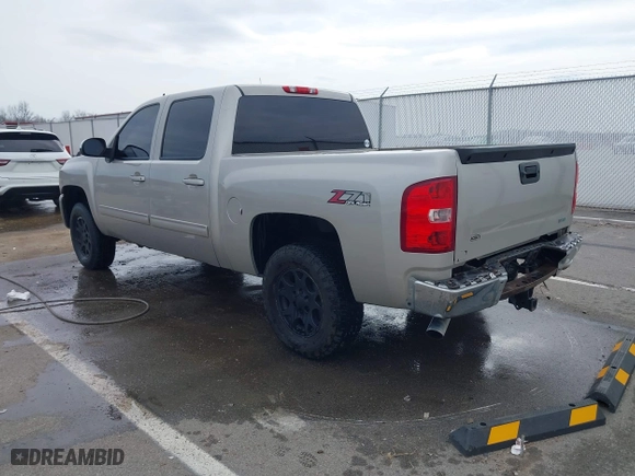 2009 Chevrolet Silverado 1500 LTZ with VIN 3GCEK33M29G254317, listed as a IAAI auction lot 41700617 with 163,950 mi miles. Bid and sale history available at carsss.com. Image 3.
