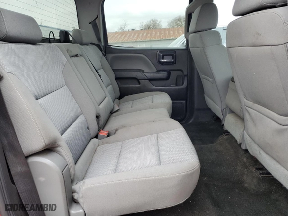 2018 Chevrolet Silverado 1500 Custom with VIN 3GCUKPEC7JG208655, listed as a Copart auction lot 80136394 with 119,941 mi miles and Salvage Title. Bid and sale history available at carsss.com. Image 10.