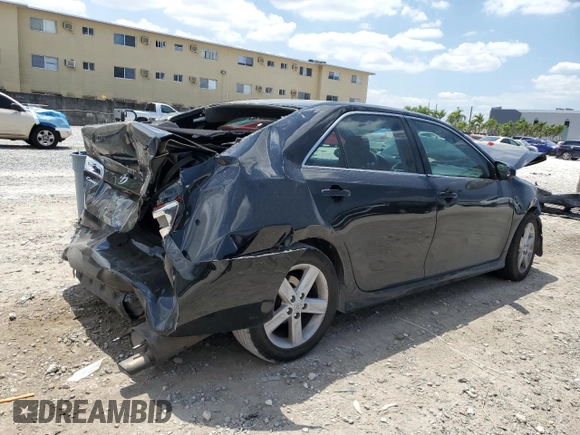2012 Toyota Camry L with VIN 4T1BF1FK4CU611924, listed as a Copart auction lot 53091975 with 126,545 mi miles and Salvage Title. Bid and sale history available at DreamBid. Image 3.