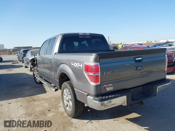 2013 Ford F-150 XL with VIN 1FTFW1ET5DKE02740, listed as a IAAI auction lot 41808135 with 185,304 mi miles. Bid and sale history available at carsss.com. Image 3.