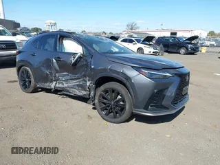2022 Lexus NX with VIN JTJKGCEZ4N5001611, listed as a IAAI auction lot 40570656 with 30,967 mi miles. Bid and sale history available at carsss.com. Image 1.
