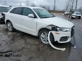 2017 Audi Q3 Premium Plus z VIN WA1JCCFS1HR001231, wystawiony jako Copart lot #47367255 z przebiegiem 50 426 mil mil oraz Nie do naprawy. Historia ofert i sprzedaży dostępna na DreamBid. Obrazek 4.