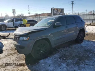 2019 Jeep Grand Cherokee Altitude with VIN 1C4RJFAG8KC667581, listed as a Copart auction lot 88737555 with 160,324 mi miles and Salvage Title. Bid and sale history available at carsss.com. Image 1.