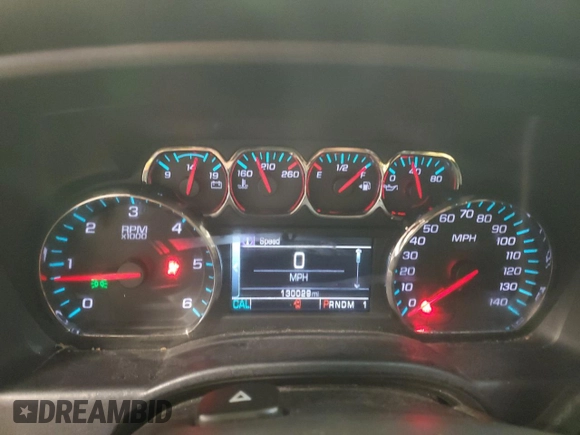 2016 Chevrolet Silverado 3500HD Work Truck with VIN 1GC4KZCG5GF114575, listed as a Copart auction lot 83596974 with 130,029 mi miles and Clean Title. Bid and sale history available at carsss.com. Image 9.