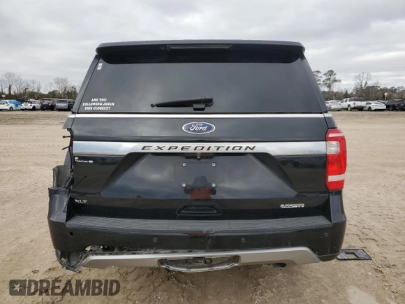 2019 Ford Expedition XLT with VIN 1FMJU1HT2KEA03559, listed as a Copart auction lot 45153455 with 95,281 mi miles and Salvage Title. Bid and sale history available at carsss.com. Image 6.