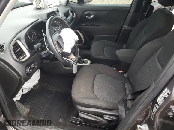 2016 Jeep Renegade Latitude with VIN ZACCJBBT6GPD71018, listed as a Copart auction lot 46037715 with 107,476 mi miles and Salvage Title. Bid and sale history available at carsss.com. Image 7.
