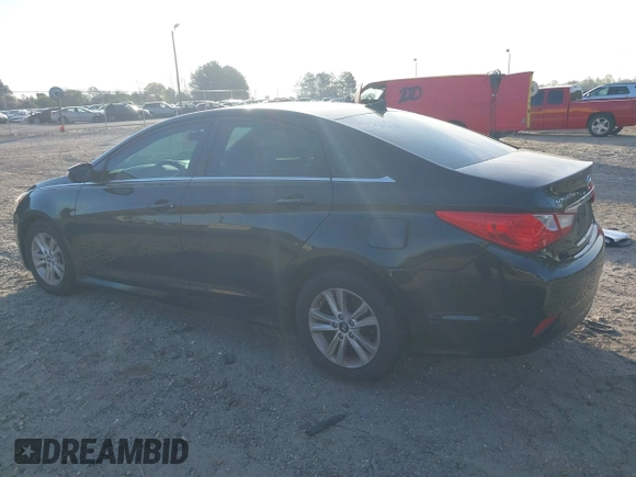 2014 Hyundai Sonata GLS with VIN 5NPEB4AC8EH921120, listed as a IAAI auction lot 41891370 with 187,931 mi miles and . Bid and sale history available at carsss.com. Image 3.