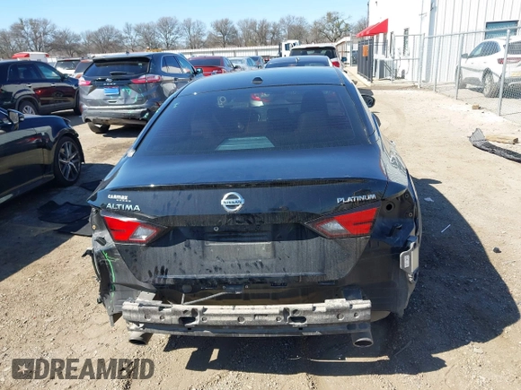 2020 Nissan Altima Platinum with VIN 1N4BL4FV4LC156108, listed as a IAAI auction lot 41654687 with 78,050 mi miles and . Bid and sale history available at carsss.com. Image 17.
