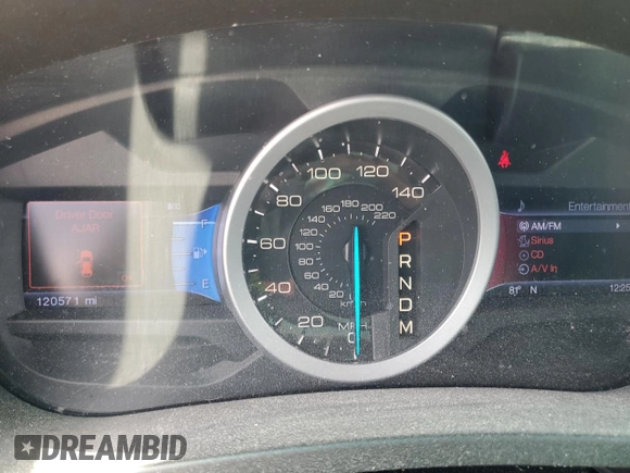 2013 Ford Explorer XLT with VIN 1FM5K7D85DGA30483, listed as a Copart auction lot 47809875 with 120,571 mi miles and Salvage Title. Bid and sale history available at DreamBid. Image 9.
