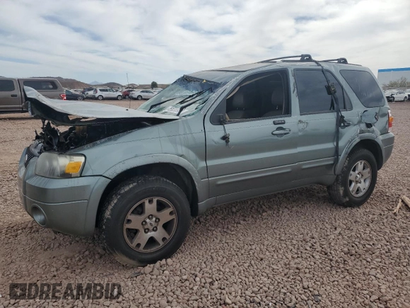 2006 Ford Escape Limited with VIN 1FMYU04166KA08056, listed as a Copart auction lot 45030965 with Not provided miles and Salvage title. Bid and sale history available at DreamBid. Image 1.