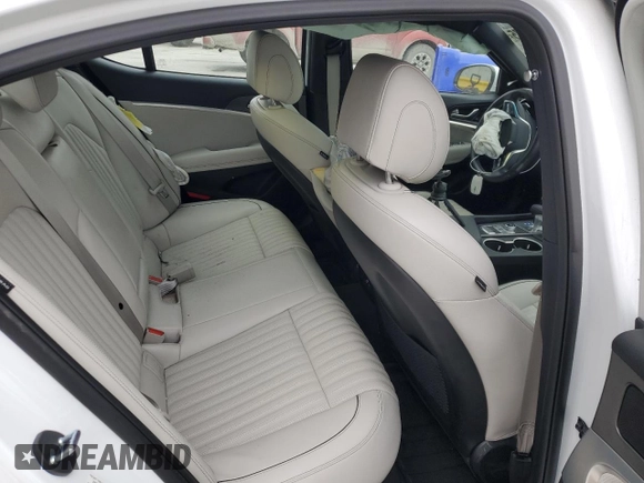 2024 Genesis G70 2.5T with VIN KMTG34SC8RU137005, listed as a Copart auction lot 45147975 with 5,448 mi miles and Salvage Title. Bid and sale history available at carsss.com. Image 11.