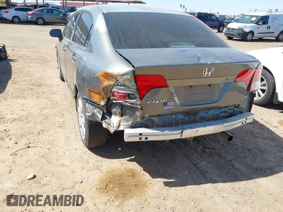 2008 Honda Civic LX with VIN 2HGFA16568H505100, listed as a IAAI auction lot 42134374 with 154,257 mi miles and . Bid and sale history available at DreamBid. Image 6.