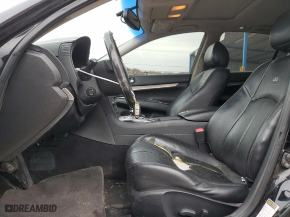 2011 Infiniti G37 Sedan x with VIN JN1CV6ARXBM350636, listed as a Copart auction lot 51142575 with 167,325 mi miles and Non Repairable. Bid and sale history available at carsss.com. Image 7.