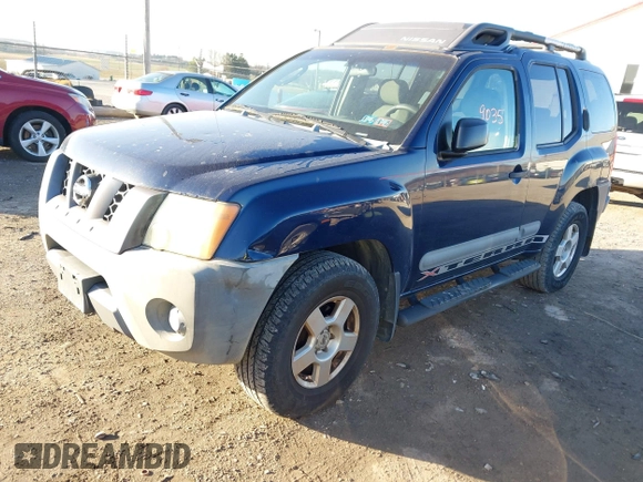 2006 Nissan Xterra SE with VIN 5N1AN08W86C544425, listed as a IAAI auction lot 41839035 with 250,376 mi miles and . Bid and sale history available at DreamBid. Image 2.