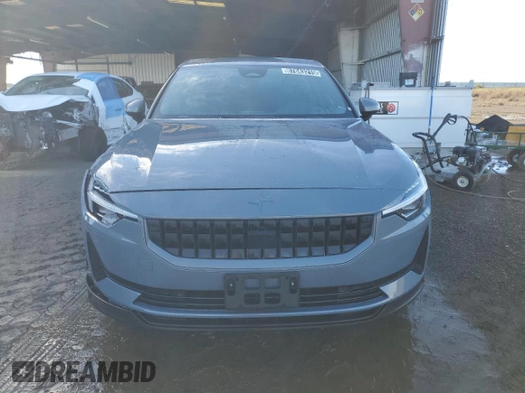 2023 Polestar 2 with VIN YSMEG3KA3PL142946, listed as a Copart auction lot 87643215 with 46,974 mi miles and Clean Title. Bid and sale history available at carsss.com. Image 5.