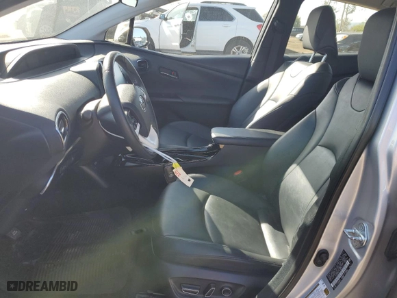 2017 Toyota Prius Prime Plus with VIN JTDKARFP6H3004613, listed as a Copart auction lot 51827405 with 90,325 mi miles and Salvage Title. Bid and sale history available at carsss.com. Image 7.