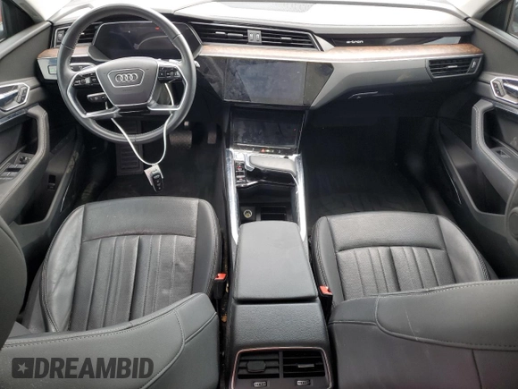 2019 Audi e-tron Premium Plus with VIN WA1LAAGE9KB022355, listed as a Copart auction lot 56298783 with 36,313 mi miles. Bid and sale history available at carsss.com. Image 8.