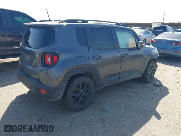 2018 Jeep Renegade Latitude z VIN ZACCJABB4JPH29130, wystawiony jako IAAI lot #41727956 z przebiegiem Nie podano mil oraz . Historia ofert i sprzedaży dostępna na DreamBid. Obrazek 4.