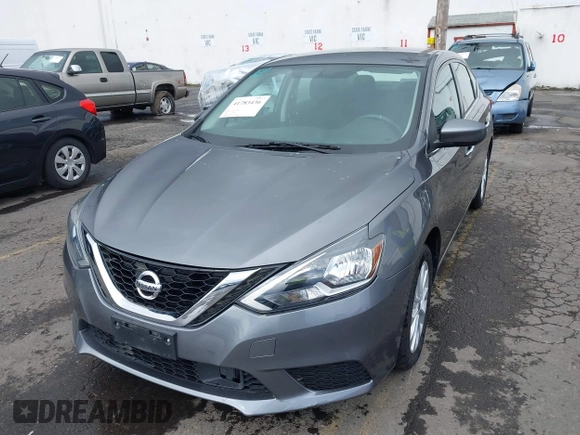 2019 Nissan Sentra SV with VIN 3N1AB7AP5KY357883, listed as a IAAI auction lot 41783436 with 89,636 mi miles and . Bid and sale history available at DreamBid. Image 6.