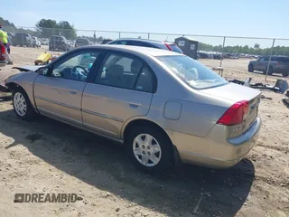 2003 Honda Civic LX z VIN 2HGES16583H538021, wystawiony jako IAAI lot #42063516 z przebiegiem 218 549 mil mil oraz . Historia ofert i sprzedaży dostępna na DreamBid. Obrazek 3.