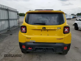 2017 Jeep Renegade Trailhawk with VIN ZACCJBCB8HPE96285, listed as a Copart auction lot 59557855 with 170,837 mi miles and Salvage title. Bid and sale history available at DreamBid. Image 6.
