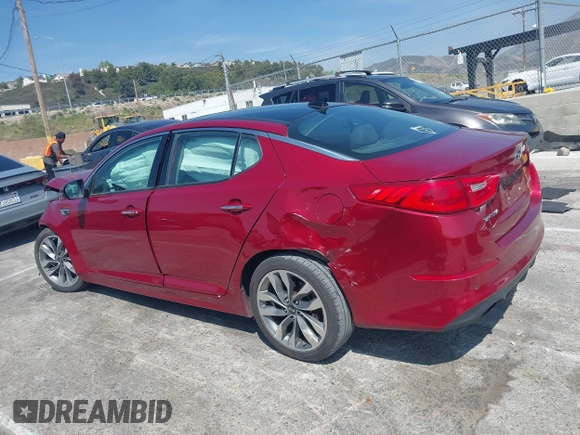2014 Kia Optima SXL Turbo with VIN 5XXGR4A69EG293806, listed as a IAAI auction lot 42088106 with Not Provided miles and . Bid and sale history available at DreamBid. Image 14.