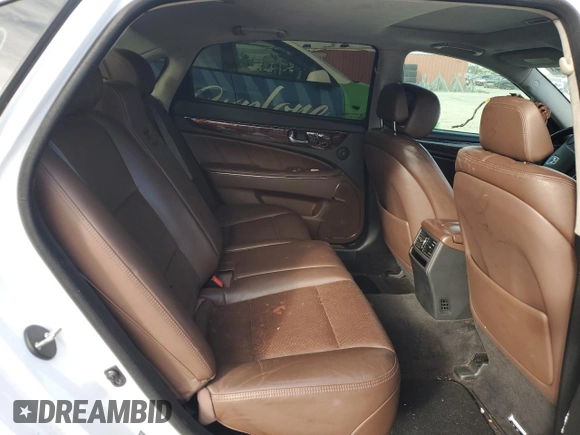 2016 Hyundai Equus Signature with VIN KMHGH4JH3GU101342, listed as a Copart auction lot 80868914 with 93,381 mi miles and Clean title. Bid and sale history available at DreamBid. Image 10.