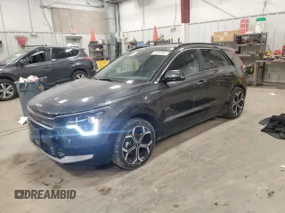 2023 Kia Niro EX with VIN KNDCR3LE0P5038126, listed as a Copart auction lot 42741815 with 56,347 mi miles and Salvage Title. Bid and sale history available at carsss.com. Image 1.