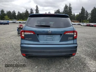 2021 Honda Pilot Special Edition with VIN 5FNYF6H27MB095691, listed as a Copart auction lot 56530165 with 43,152 mi miles and Salvage Title. Bid and sale history available at DreamBid. Image 6.