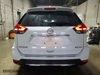 2017 Nissan Rogue SL with VIN 5N1AT2MVXHC747463, listed as a Copart auction lot 54387205 with 56,073 mi miles and Salvage Title. Bid and sale history available at carsss.com. Image 6.