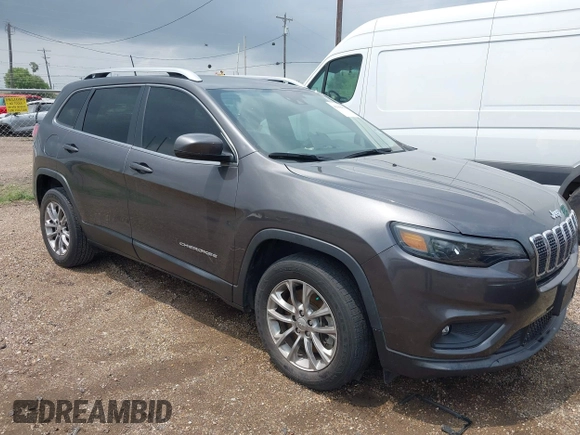 2021 Jeep Cherokee Latitude Lux with VIN 1C4PJLMX7MD150593, listed as a IAAI auction lot 42066825 with Not provided miles and . Bid and sale history available at DreamBid. Image 1.