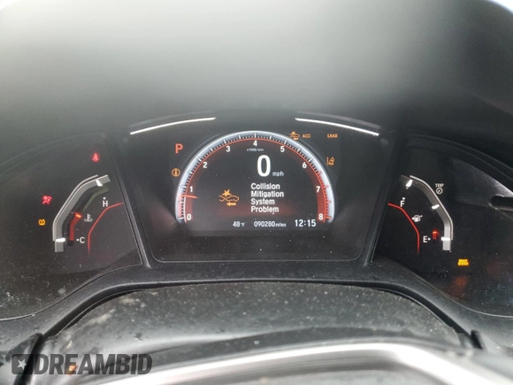 2021 Honda Civic Sport with VIN SHHFK7H49MU401573, listed as a Copart auction lot 56133445 with 90,280 mi miles and Salvage Title. Bid and sale history available at DreamBid. Image 9.
