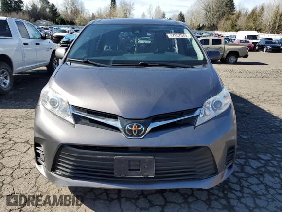 2019 Toyota Sienna LE Auto Access Seat with VIN 5TDKZ3DCXKS997321, listed as a Copart auction lot 47957045 with 127,598 mi miles and Salvage Title. Bid and sale history available at DreamBid. Image 5.