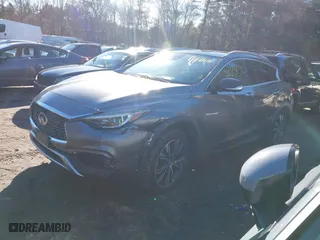2017 Infiniti QX30 Premium with VIN SJKCH5CR0HA022712, listed as a IAAI auction lot 41189690 with NaN miles. Bid and sale history available at carsss.com. Image 17.