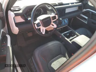2022 Land Rover Defender SE with VIN SALEPERU1N2100701, listed as a Copart auction lot 80293774 with Not provided miles and Salvage title. Bid and sale history available at DreamBid. Image 8.