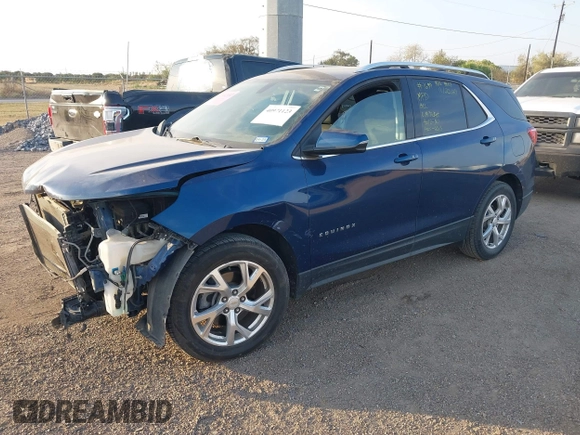 2019 Chevrolet Equinox LT with VIN 2GNAXLEX6K6191061, listed as a IAAI auction lot 40971123 with 70,254 mi miles and . Bid and sale history available at DreamBid. Image 2.