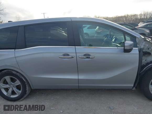 2018 Honda Odyssey EX-L z VIN 5FNRL6H72JB045639, wystawiony jako IAAI lot #41821993 z przebiegiem 60 737 mil mil oraz . Historia ofert i sprzedaży dostępna na DreamBid. Obrazek 14.