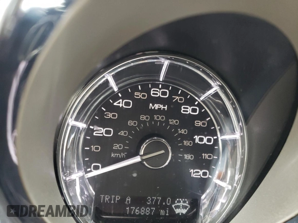 2010 Lincoln MKT EcoBoost with VIN 2LMHJ5AT2ABJ04737, listed as a Copart auction lot 50027895 with 176,887 mi miles and Salvage Title. Bid and sale history available at DreamBid. Image 9.
