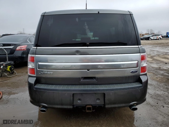 2017 Ford Flex Limited with VIN 2FMGK5D89HBA03930, listed as a Copart auction lot 40490264 with 62,088 mi miles and Salvage Title. Bid and sale history available at carsss.com. Image 6.