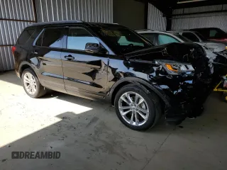 2018 Ford Explorer XLT with VIN 1FM5K8D88JGA56464, listed as a Copart auction lot 61979675 with 63,465 mi miles and Salvage title. Bid and sale history available at DreamBid. Image 4.