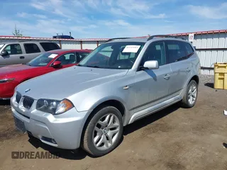 2006 BMW X3 3.0i with VIN WBXPA934X6WG88115, listed as a IAAI auction lot 42243103 with 182,756 mi miles and . Bid and sale history available at DreamBid. Image 2.