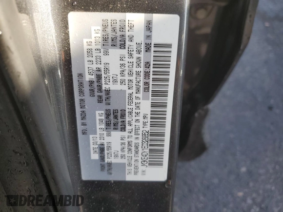 2014 Mazda CX-5 Grand Touring with VIN JM3KE4DY1E0328852, listed as a Copart auction lot 53965265 with 67,242 mi miles and Salvage Title. Bid and sale history available at DreamBid. Image 14.