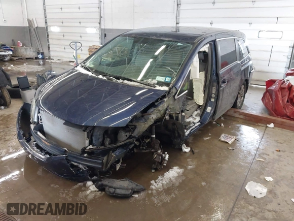 2015 Honda Odyssey EX with VIN 5FNRL5H42FB114840, listed as a IAAI auction lot 41586407 with 92,490 mi miles. Bid and sale history available at carsss.com. Image 18.