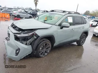 2023 Toyota RAV4 Hybrid XLE Premium with VIN JTMB6RFVXPD104349, listed as a IAAI auction lot 41730288 with 30,904 mi miles. Bid and sale history available at carsss.com. Image 17.