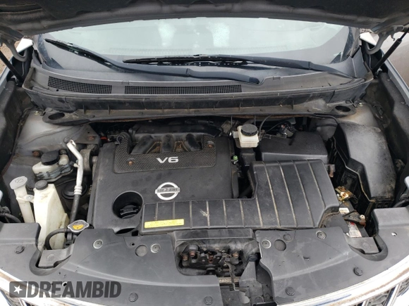 2011 Nissan Murano SV with VIN JN8AZ1MW7BW166664, listed as a Copart auction lot 64945954 with 0 mi miles and Salvage Title. Bid and sale history available at carsss.com. Image 13.